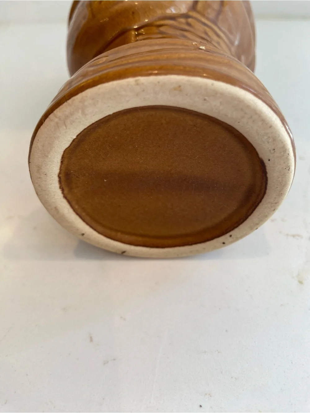 Jekyll and Hyde Brown Glazed Ceramic TIKI Mug Club Cup NYC